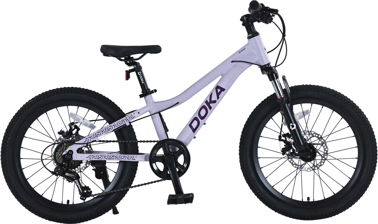 картинка Велосипед Doka Зефир 20" (фиолетовый) | велосалон Драйв г. Липецк