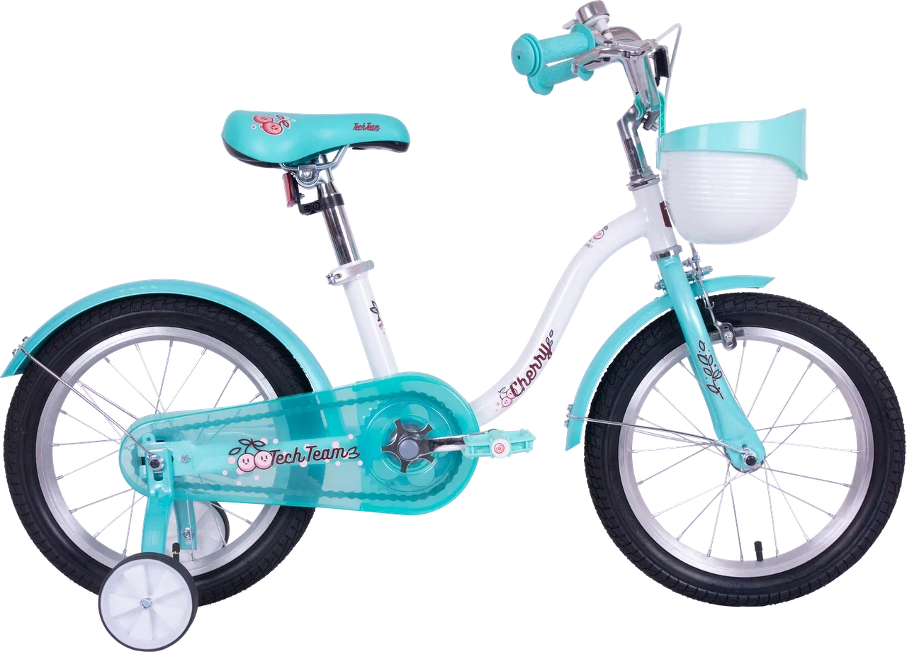картинка Детский велосипед Tech Team Cherry 14" (морской синий) | велосалон Драйв г. Липецк