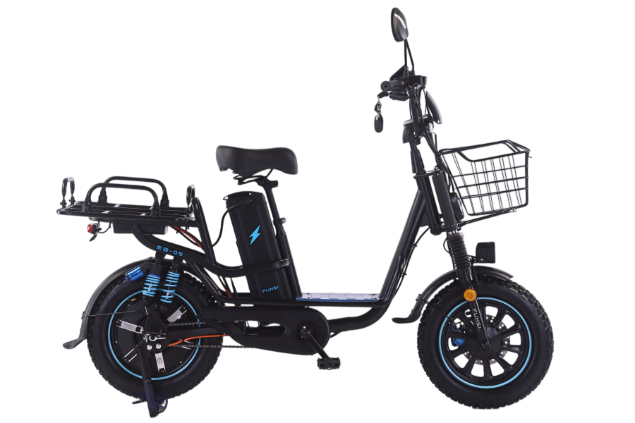 картинка Электровелосипед Timetry D909 16" (черный) | велосалон Драйв г. Липецк