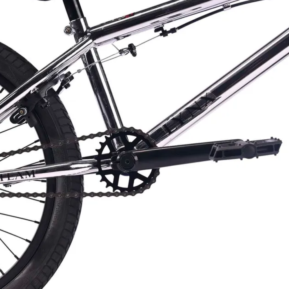картинка Экстремальный велосипед Tech Team Lynx 20,4" BMX (хром) | велосалон Драйв г. Липецк