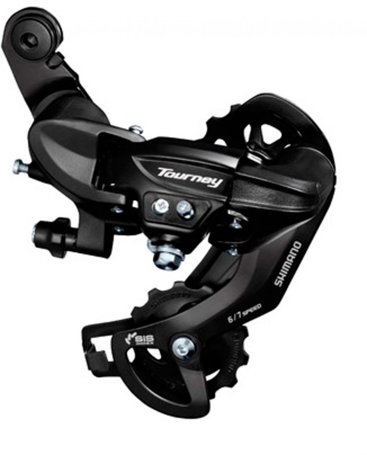 картинка Переключатель задний, Shimano, Tourney на болт RD-TY300, 6/7ск | велосалон Драйв г. Липецк