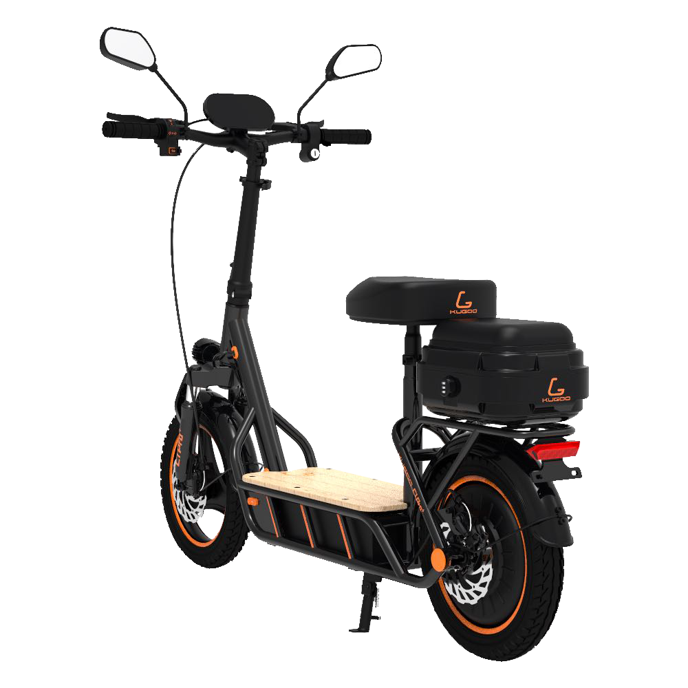 картинка Электросамокат Kugoo C1 Pro Plus (черный) 2025 | велосалон Драйв г. Липецк