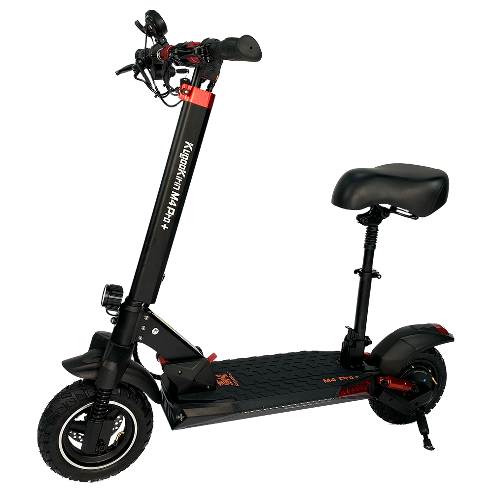 картинка Электросамокат Kugoo M4 Pro Plus 18 Ам/ч (черный) 2025 | велосалон Драйв г. Липецк