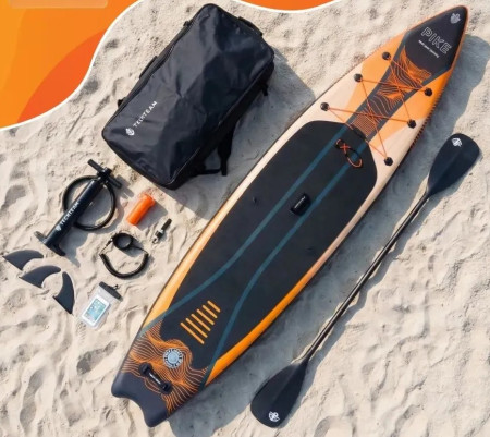 картинка Сапборд Pike (оранжевый / orange) 376x81x15 см | велосалон Драйв г. Липецк