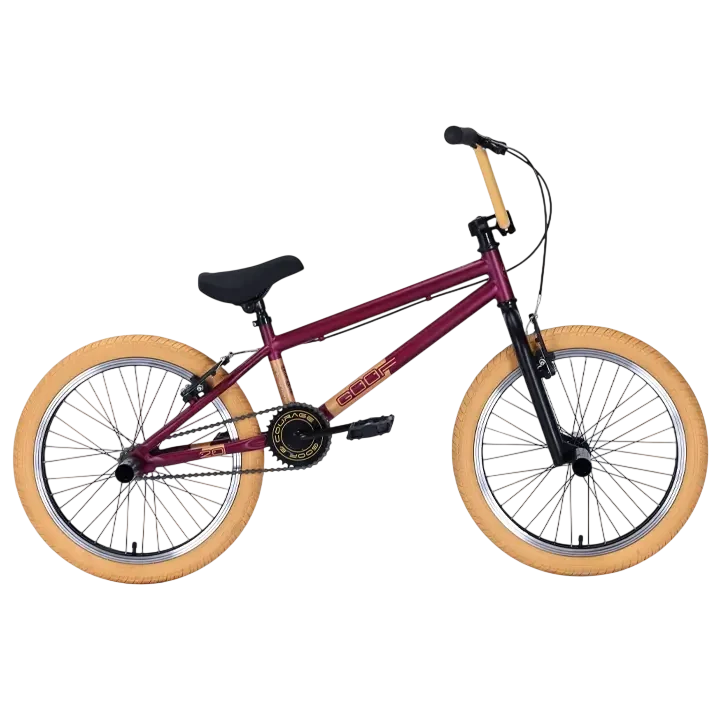 картинка Экстремальный велосипед Tech Team Goof 20'' BMX (бордовый) | велосалон Драйв г. Липецк