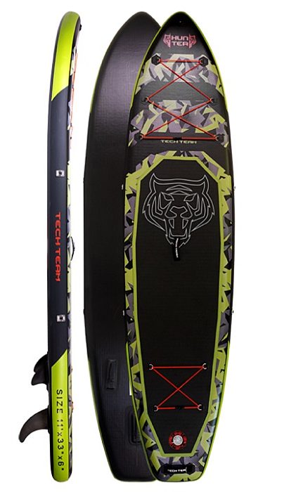Сапборд Hunter (Green) 335x83x15 см (сиденье в комплекте)